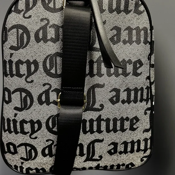 Juicy Couture Black and Gray Duffel Bag - Picture 2 of 6